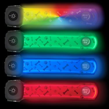 Nite Ize NiteDog Rechargeable LED Collar Cover - Disc-O Select