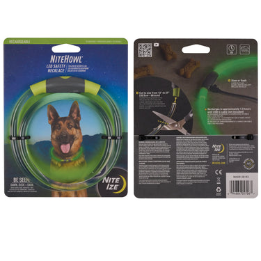 Nite Ize NiteHowl Rechargeable LED Safety Necklace (Green)