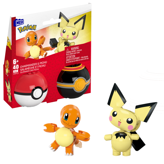 MEGA Pokémon Poké Ball 2-Pack Building Toy Kit