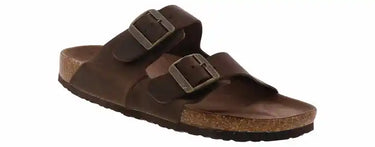 Northside Reagan Men's Footbed Sandal (Dark Brown) Size 11