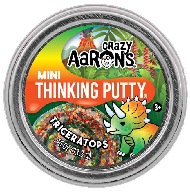 Load image into Gallery viewer, Triceratops Mini Thinking Putty
