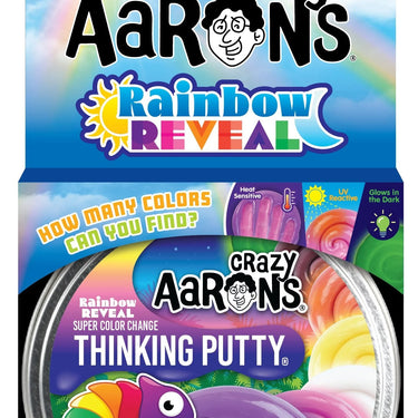 Crazy Aaron's Rainbow Reveal Thinking Putty
