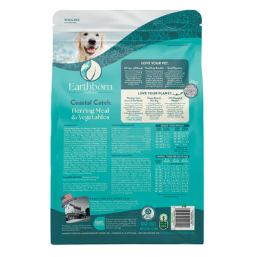 Earthborn Holistic Herring Meal & Vegetables Coastal Catch Grain-Free Dry Dog Food