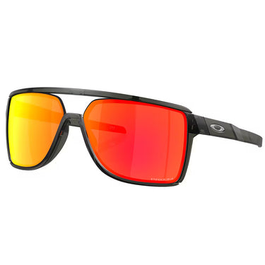 Oakley Castel Matte Gray Smoke w/PRIZM Ruby Lenses