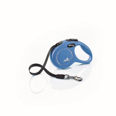 Flexi Classic Nylon Cord Dog Leash (Blue) Extra Small