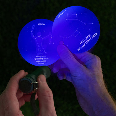Kikkerland Constellation Swatch Book & UV Flashlight