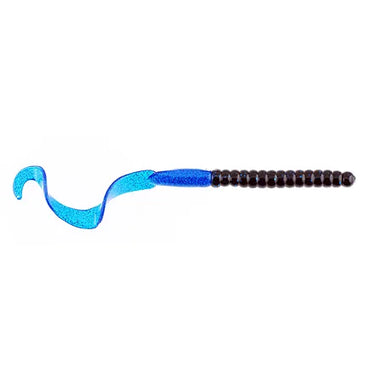 Berkley PowerBait Power Worm 7'' (Black/Blue)