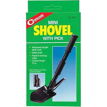 Coghlan's Black Shovel/Pick 7.625 in. H X 3.875 in. W X 16 in. L 1 pk