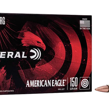 Federal American Eagle .30-06 Springfield Ammunition 20 Rounds FMJ 150 Grain