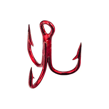 Eagle Claw Lazer Sharp Straight Point Hook 5 Pack (Red) Size 10