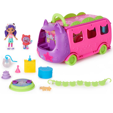 Gabby's Dollhouse Celebration Party Bus Playset