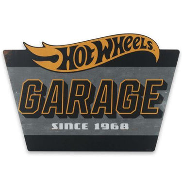 Mattel Hot Wheels Garage Metal Sign