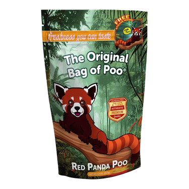 Red Panda Poo Cotton Candy