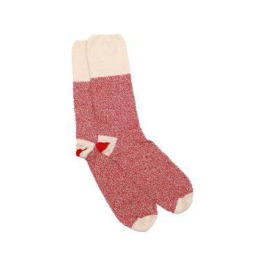 Fox River Original Rockford Red Heel Lightweight Crew Crafting Sock (Red) Size M
