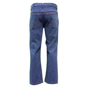 Key Performance Comfort 5-Pocket Jeans (Indigo Denim Enzyme Wash) Size 38x32