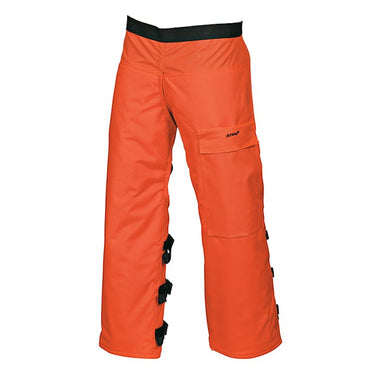 STIHL Dynamic Nylon Protective Apron Chaps Orange 36 inch