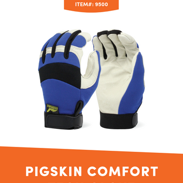 Pigskin Palm Comfort Tech Glove Extra Small