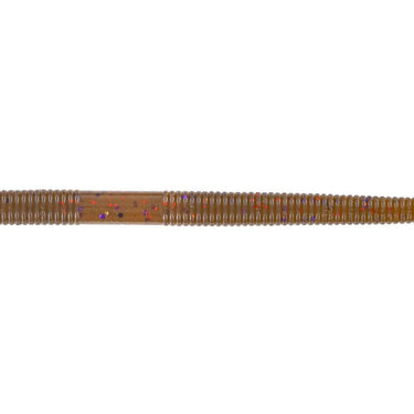 Big Bite Baits 5" Scentsation Skinny Stick 10-Pack (Green Pumpkin/Purple & Copper Flake)