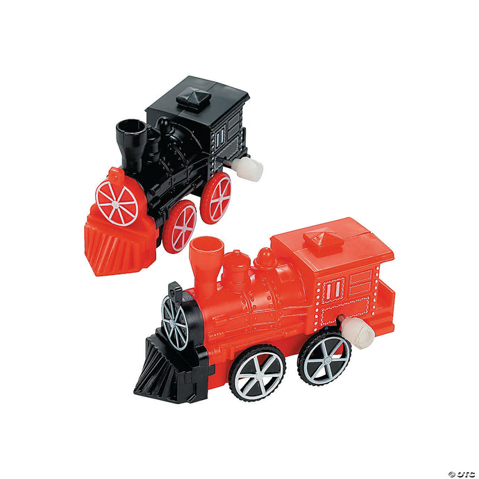 Plastic Wind-Up Trains