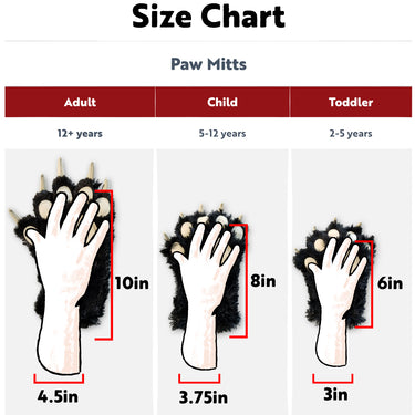 Lazy One Toddler's Bigfoot Paw Mitt