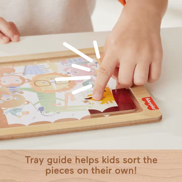 Fisher-Price Wooden Jigsaw Puzzle Collection For Toddlers & Preschool Kids, Style May Vary (1 Puzzle per purchase