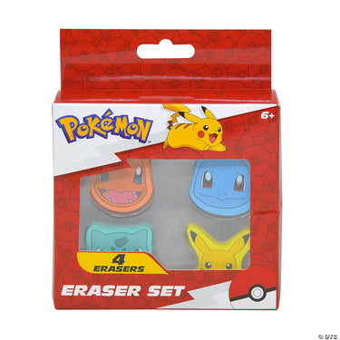 Licensed Erasure Set 4 pc (Assorted Sold Separately)