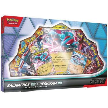 Pokémon Trading Card Game: Salamence ex & Reshiram ex Premium Collection Box