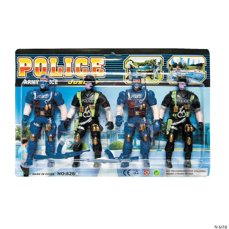 Load image into Gallery viewer, Police Warrior Character Toys
