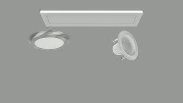 Feit EDGELIT 1 in. H X 23.9 in. W X 23.9 in. L Frost White LED Flat Panel Light Fixture