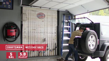 Craftsman 5 gal Corded Wet/Dry Vacuum 5 amps 120 V 5 HP