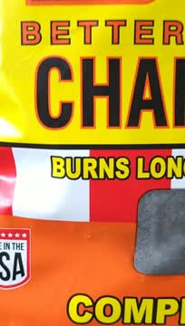 B&B Charcoal All Natural Hickory and Oak Charcoal Briquettes 17.6 lb