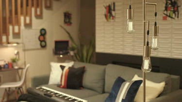 Feit White B10 E12 (Candelabra) Filament LED Bulb Daylight 60 Watt Equivalence 2 pk