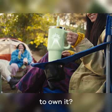 Hydroflask 20 oz Black BPA Free Insulated Bottle