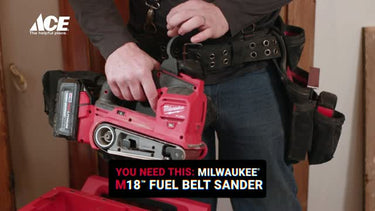 Milwaukee M18 FUEL 3 in. W X 18 in. L Cordless Belt Sander Tool Only