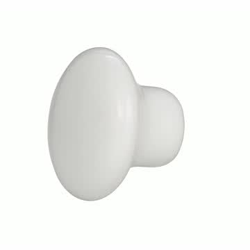 Amerock Allison Round Cabinet Knob 1-1/4 in. D 15/16 in. Flat 1 pk