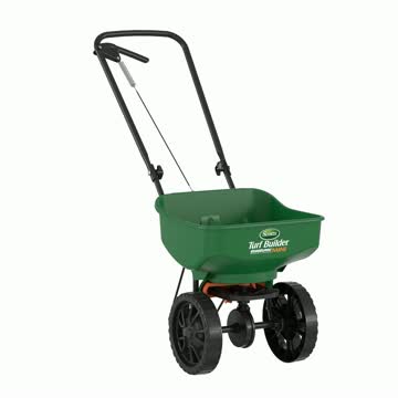 Scotts Turf Builder EdgeGuard Mini 60 in. W Push Spreader For Fertilizer/Seed 23 lb