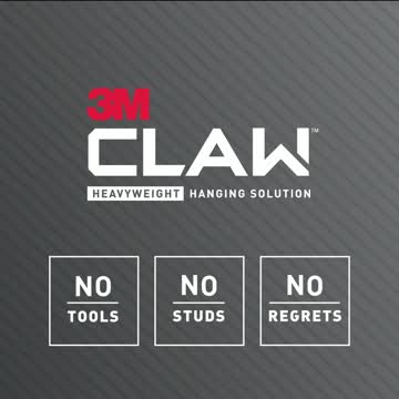 3M Claw Silver Drywall Picture Hanger 25 lb 1 pk