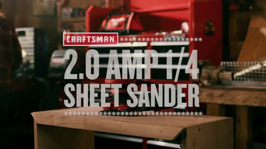Craftsman Corded 2 amps 1/4 Sheet Finishing Sander