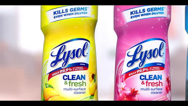 Lysol Clean & Fresh Lemon Scent Multi-Purpose Cleaner Liquid 144 oz