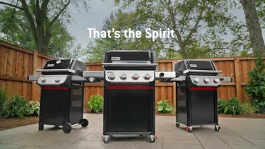 Weber Spirit E-425 4 Burner Liquid Propane Grill Black