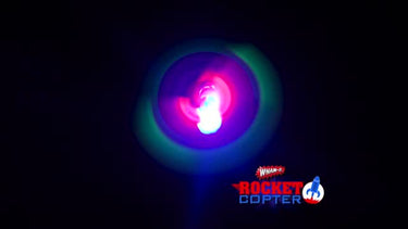 Rocket Copters 250th Anniversary Limited Addition LED Helicopters Launching Toy Patriotic