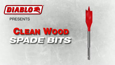 Diablo 5/8 in. X 6 in. L High Speed Steel Clean Wood Spade Bit Hex Shank 1 pk