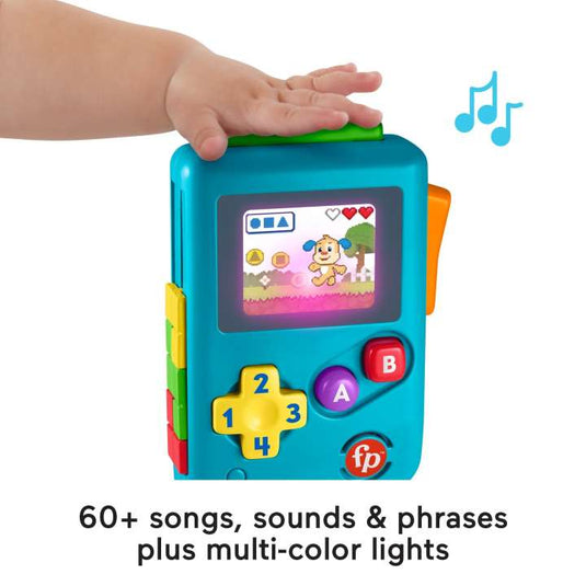 Fisher-Price Laugh & Learn Lil’ Gamer Pretend Video Game Learning Toy For Infants & Toddlers