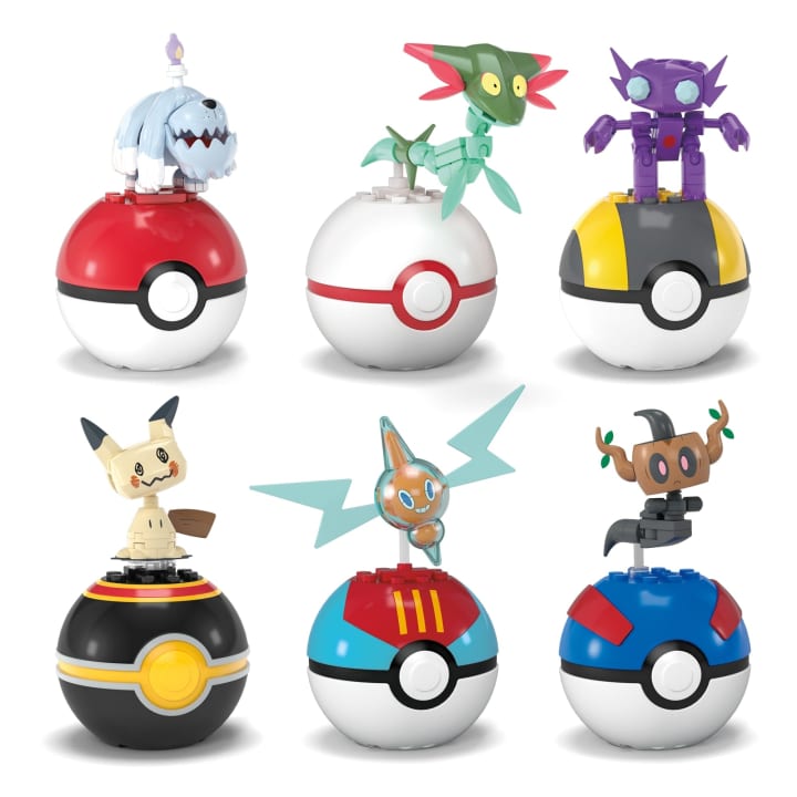 Load image into Gallery viewer, MEGA Pokemon Poke Ball Kit Assorted
