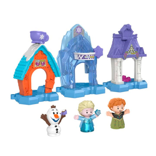 Disney Frozen Snowflake Village Little People Toddler Playset