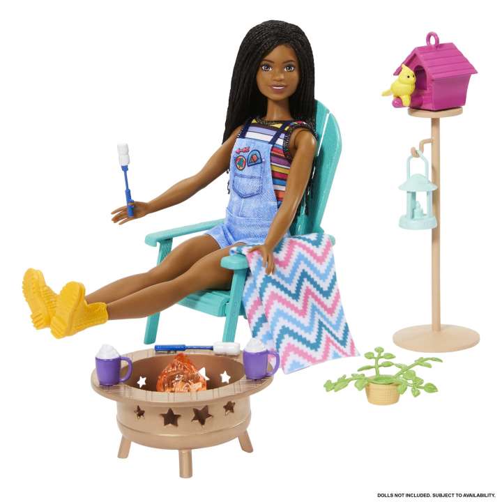 Load image into Gallery viewer, Barbie® Furniture and Accessory Pack, Kids Toys, Backyard Patio
