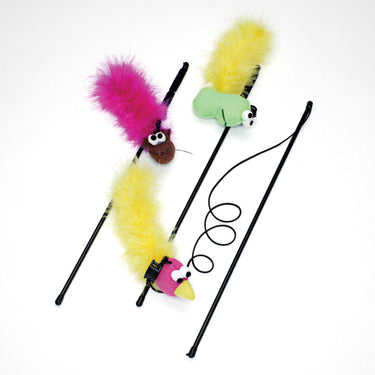 Spot Feather Boa Teaser Wand with Catnip (Sold Separately)