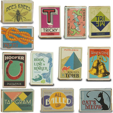 Original Puzzle Boxes (Sold Separately)