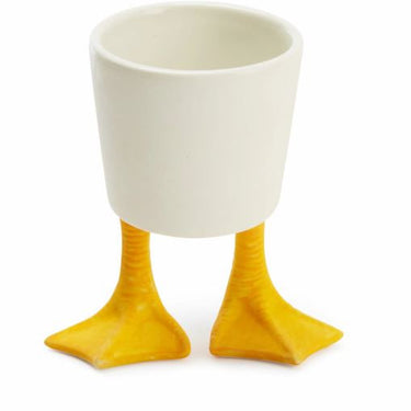 Kikkerland Small Duck Feet Planter