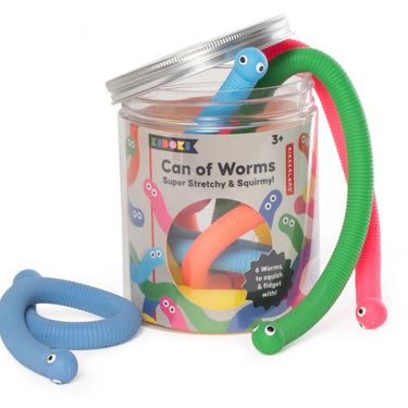 Kikkerland Kidoki Can of Worms